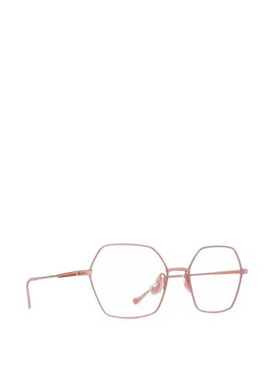Caroline Abram Viky Geometric-frame Glasses In Pink