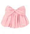 Caroline Bosmans Bow-detail Skirt In Pink