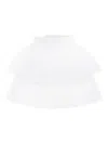 Caroline Bosmans Flared Skirt In White
