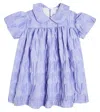 Caroline Bosmans Heart Dress In Purple