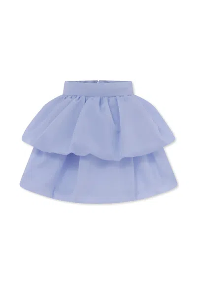 CAROLINE BOSMANS LIGHT BLUE SKIRT FOR GIRL