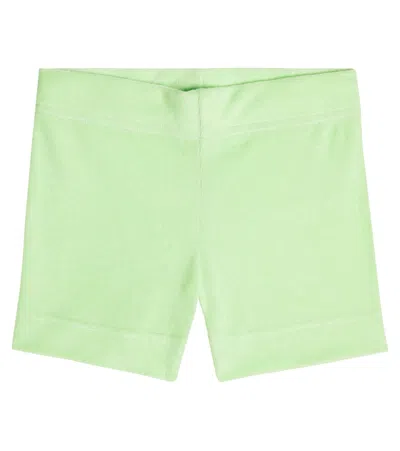 Caroline Bosmans Kids' Shorts Sponge Aus Jersey In Seafoam