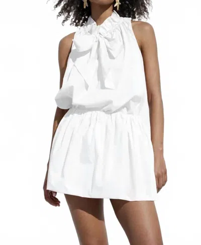 Caroline Constas Addy Sleeveless Blouse In Ivory In Multi