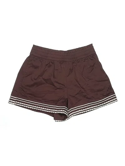 Caroline Constas Athletic Shorts In Brown