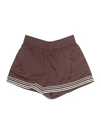 Pre-owned Caroline Constas Athletic Shorts In Brown
