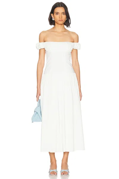 CAROLINE CONSTAS AUGUSTA DROP WAIST MAXI DRESS