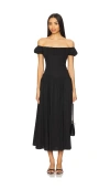 Caroline Constas Augusta Maxi Dress In 黑色