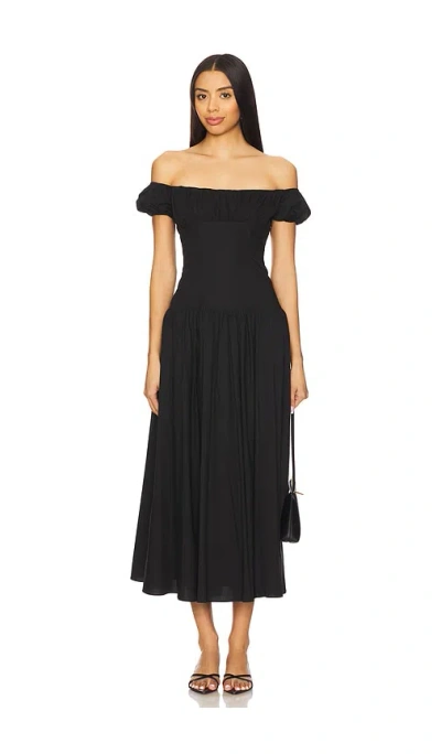 Caroline Constas Augusta Maxi Dress In Black