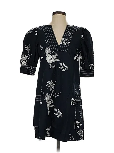 Pre-owned Caroline Constas Casual Dress In Black