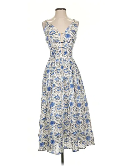 Pre-owned Caroline Constas Casual Dress In Blue