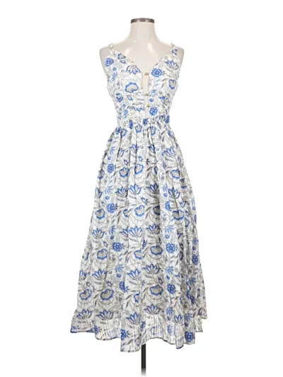 Pre-owned Caroline Constas Casual Dress In Blue