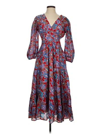 Caroline Constas Casual Dress In Blue