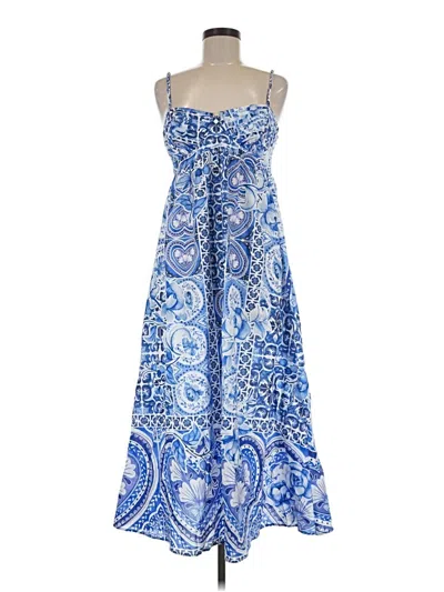 Pre-owned Caroline Constas Casual Dress In Blue