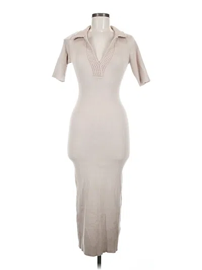 Pre-owned Caroline Constas Casual Dress In Brown