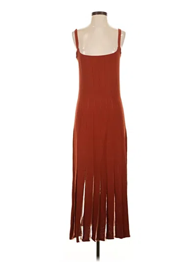 Pre-owned Caroline Constas Casual Dress In Brown