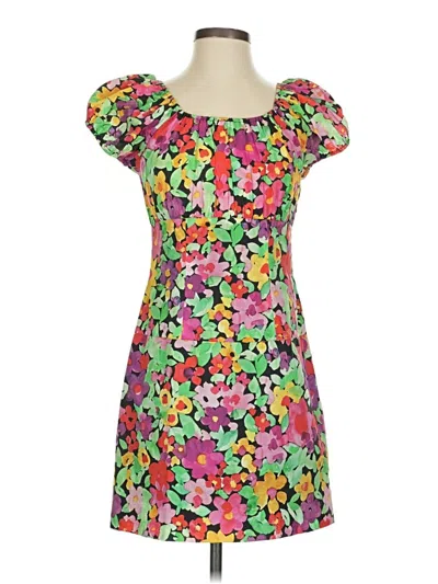 Pre-owned Caroline Constas Casual Dress In Green