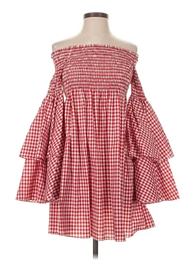 Pre-owned Caroline Constas Casual Dress In Red