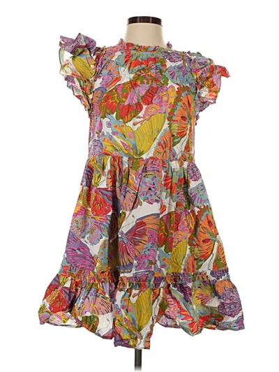 Pre-owned Caroline Constas Casual Dress In Yellow