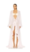 Caroline Constas Charlize Coverup In Pink