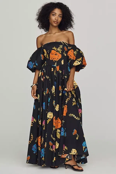 Caroline Constas Christina Off-shoulder Maxi Dress