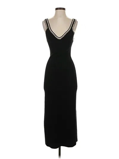 Pre-owned Caroline Constas Cocktail Dress In Black