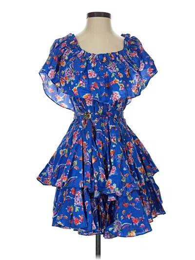 Pre-owned Caroline Constas Cocktail Dress In Blue