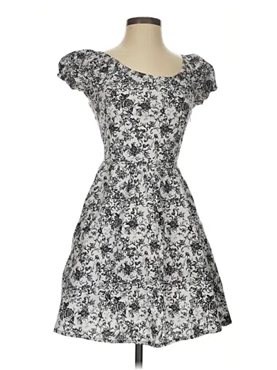 Pre-owned Caroline Constas Cocktail Dress In Gray