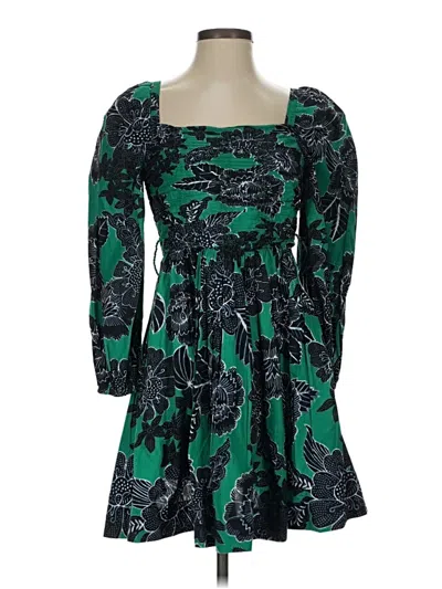 Caroline Constas Cocktail Dress In Green
