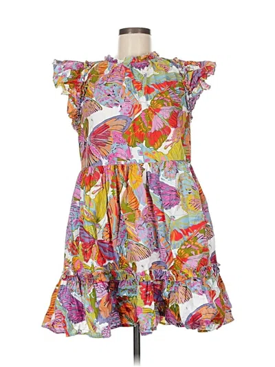 Pre-owned Caroline Constas Cocktail Dress In Orange