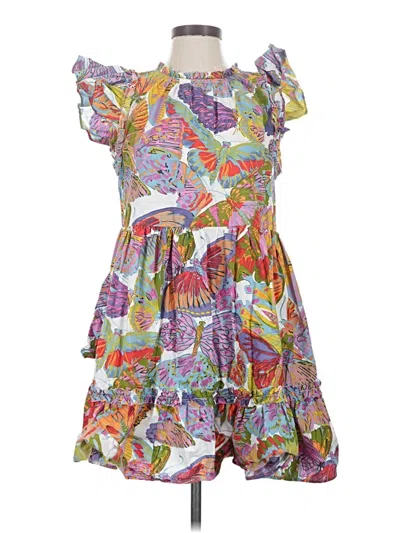 Pre-owned Caroline Constas Cocktail Dress In Purple
