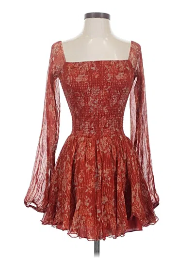 Pre-owned Caroline Constas Cocktail Dress In Red