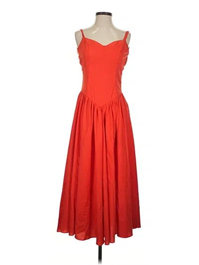 Pre-owned Caroline Constas Cocktail Dress In Red