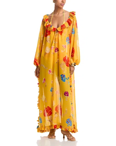 Caroline Constas Cosima Swim Cover-up In Multi