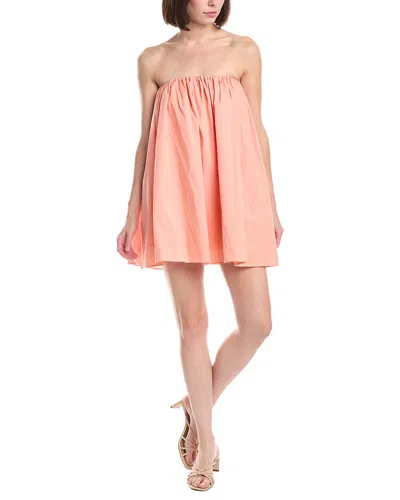Caroline Constas Goldie Mini Dress In Pink