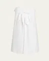Caroline Constas Kaia Strapless Mini Dress In White
