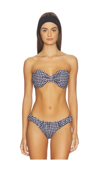 Caroline Constas Maria Bikini Top In Multi