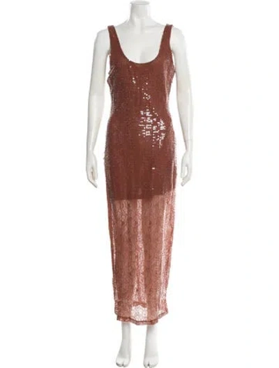 Pre-owned Caroline Constas Nylon Long Dress