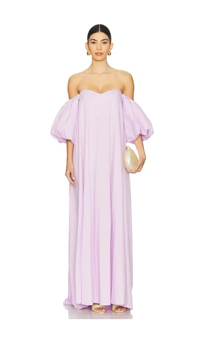 CAROLINE CONSTAS PALMER GOWN