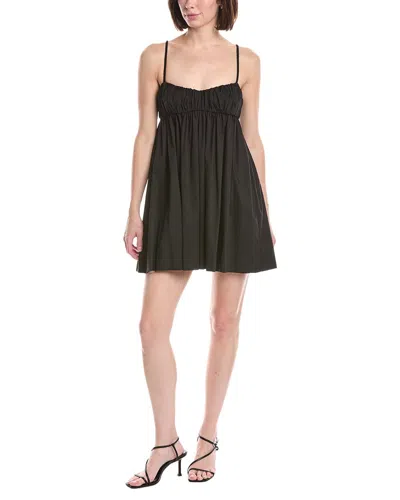 Caroline Constas Rosaline Empire Mini Dress In Black