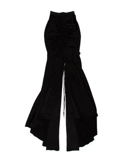 Pre-owned Caroline Constas Silk Long Dress In Pink