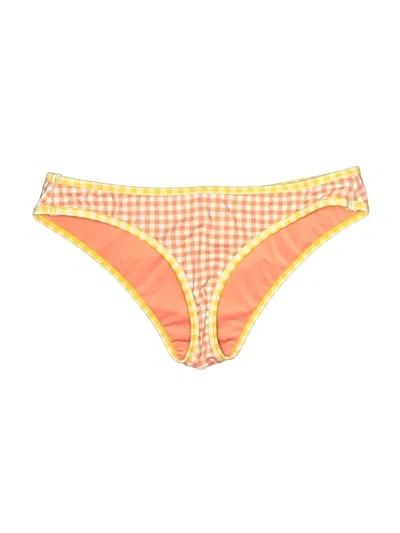 Pre-owned Caroline Constas Swimsuit Bottoms In Orange