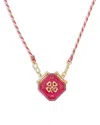 Caroline De Benoist Flower Thread Necklace, 25.6