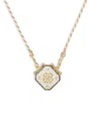 Caroline De Benoist Flower Thread Necklace, 25.6