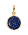 Caroline De Benoist Joe Small Faceted Pendant In Blue
