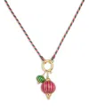 Caroline De Benoist Laka Thread Necklace, 25.6
