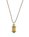 Caroline De Benoist Mot De Passe Thread Necklace, 25.6