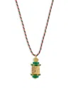 Caroline De Benoist Mot De Passe Thread Necklace, 25.6