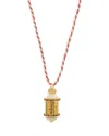 Caroline De Benoist Mot De Passe Thread Necklace, 25.6