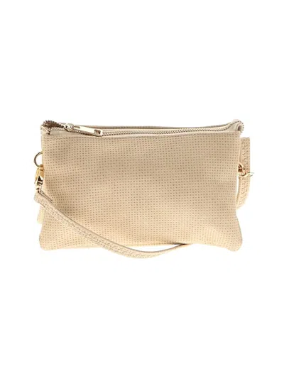 Pre-owned Caroline Hill Crossbody Bag In Gold