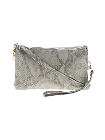 Pre-owned Caroline Hill Crossbody Bag In Gray
